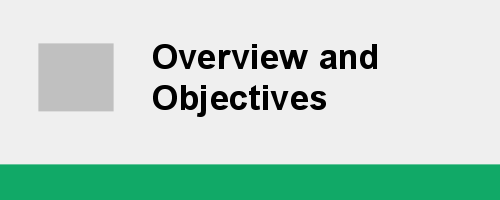 Overview and Objectives